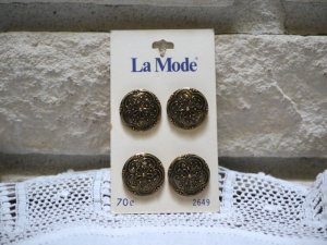画像1: Vintage Button La Mode #2 (1)