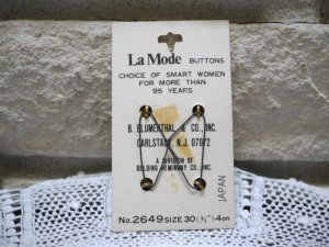 画像2: Vintage Button La Mode #2 (2)