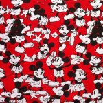 画像: ディズニー　ミッキーがいっぱい　 手作りカーテン