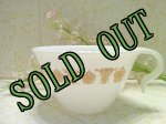 画像: sold コレール (コーニング社） バタフライゴールド オープンハンドル・カップ