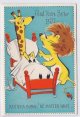 画像: Vintage Lion visiting Geraph GetWell Card