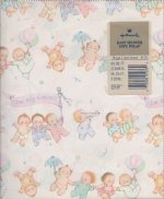 画像: Vintage Hallmark Wrapping Paper For Baby, 2 Sheets