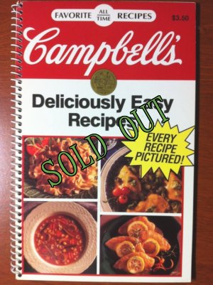 画像1: sold キャンベル　デリシャス簡単レシピ　（1992年） (1)