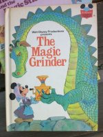 画像: 洋書　ディズニー絵本　ミニーの魔法の粉引き器　1975年作 ハードカバー　ランダムハウス（ニューヨーク）刊