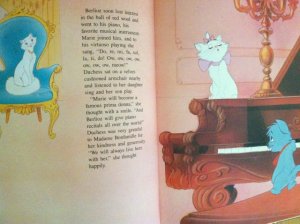 画像3: 洋書　ディズニー　おしゃれキャット　1988年ギャラリーブックス（ニューヨーク）刊　ハードカバー大型絵本 (3)