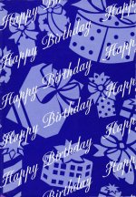 画像: Wrapping Paper, Happy Birthday, 1 sheet