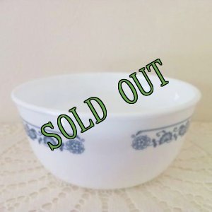 画像2: sold コレール(コーニング社)オールドタウンブルー 　28オンス スープ/シリアル・ボウル  (2)