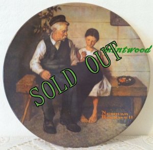 画像1: sold Norman Rockwell, Plate, 1979 The Lighthouse Keeper's Daughter (1)