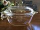 画像: Fire King, Clear Casserole  Small  1 PT（=500ml）with Cover