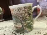 画像: Currier & Ives 4 Seasons Spring Mug made in Japan