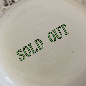 画像3: sold コーニング　ミルクグラスレストランウエア　レッドバンド・シリーズ　クリーマー (3)