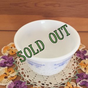 画像3: sold 茅ヶ崎　コーニング　ミルクグラス　モーニングブルー　ティーカップ (3)