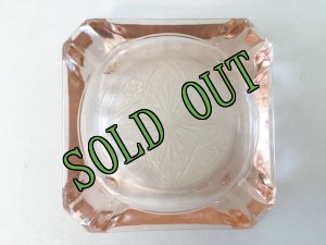 画像2: sold ビンテージ　灰皿　ピンク・ディプレッショングラス (2)