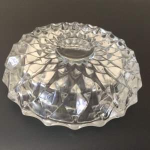 画像3: ビンテージ・リビー　灰皿　ダイヤモンドカット・クリアガラス　カナダ製 (3)