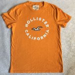 画像: 【限定奉仕品】古着　ホリスター・カリフォルニア　オレンジ T-シャツ　 サイズ-M