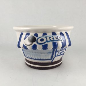 画像1: オレオ　陶器アイスクリーム・カップ　1970年代 (1)