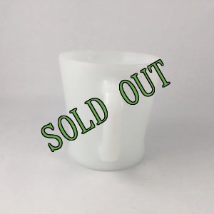 画像2: sold アンカーホッキング　ミルクグラス　 Ｄハンドルマグ　ホワイト　お買い得品 (2)