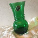 画像: ファイヤーキング　フォレストグリーン（1950年〜1965年）花瓶　タグ付（新品？！）！