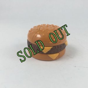 画像1: sold ＊　1 マクドナルド　ミールトイ チーズバーガー・トランスフォーム 1990 (1)