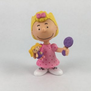 スヌーピー ピーナッツメモリーコレクター お人形と遊ぶサリーブラウン 02年 Mintwood