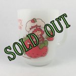 画像: sold アンカーホッキング　ストロベリーショートケーキ・レッド マグカップ