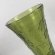 画像2: ＊インディアナグラス　オリーブグリーン ハーベストグレープ　花瓶（小） (2)