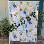 画像: sold 1990年　ザ・シンプソンズ　ビンテージシーツ　ツインサイズ　フラットシーツ　米国製
