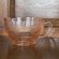画像1: sold ヘイゼルアトラス ディプレッショングラス フロレンティーン ポピーピンク ティーカップ1932-1935 (1)