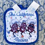 画像: カリフォルニア・レーズン　新品タグ付デッドストック　鍋つかみ　1987年