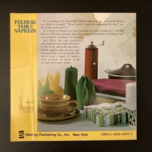画像2: 洋書　1972年　フォールディング・テーブル・ナプキン (2)