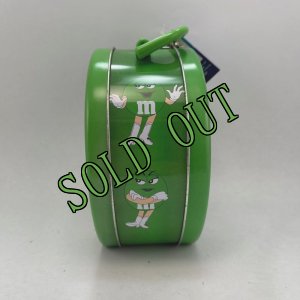 画像2: sold ＊M&M's グリーン・ミニランチ缶ボックス 2001 (2)