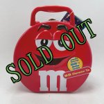 画像: sold ＊M&M's レッド・ミニランチ缶ボックス 2001