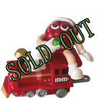 画像: sold ＊ M&M'sクリスマス・オーナメント　赤い汽車