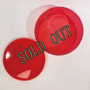 画像3: sold M&M's　円形プラスチックの入れ物 レッド (3)