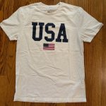 画像: ＊　MEN ゼネラル・スタンダード製 USA 白 T-シャツ サイズ-M 米国製