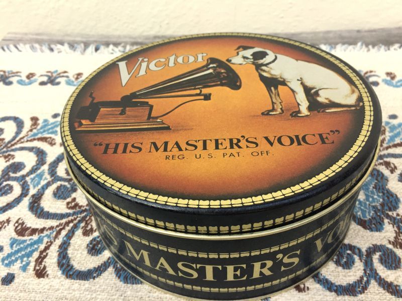 最安値級価格 VICTOR NIPPER ニッパー エンボス ブリキ 看板 凹凸 ドイツ製 サイン Emboss Sign A474 HIS  MASTER#039;S VOICE