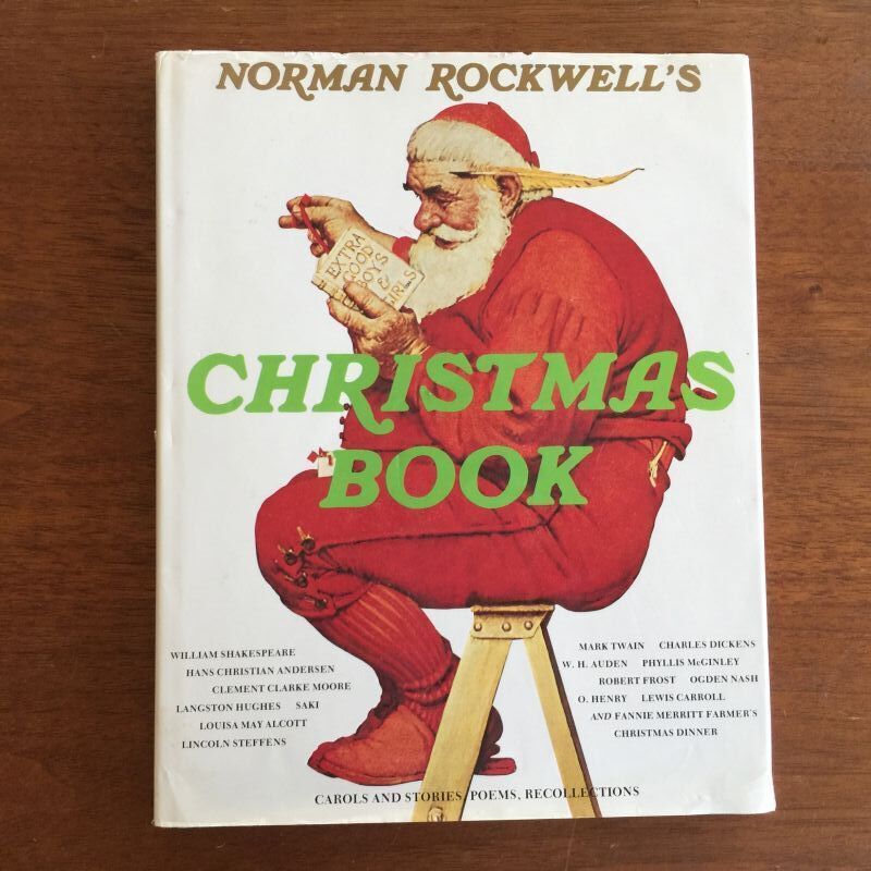 sold ノーマン・ロックウェル クリスマス・ブック 1977 - mintwood